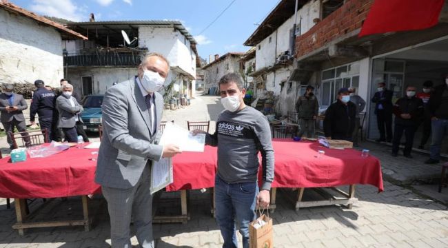 İLÇEMİZDE ORMAN KÖYLÜSÜNE 