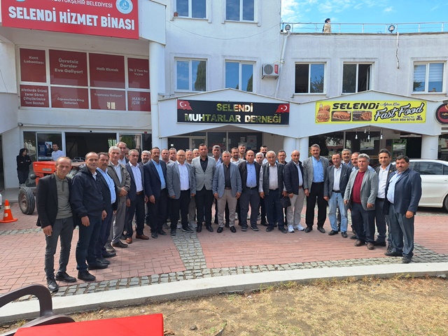 Selendi Muhtarlar Derneği yeni başkanını seçti